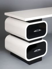 Normal Design Small Size Executive Fancy Office Desk with Drawers