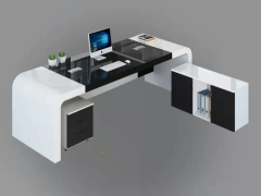 Stone Commercial Office Furniture Office Desk Simple Executive Tables