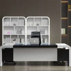 Stone Commercial Office Furniture Office Desk Simple Executive Tables