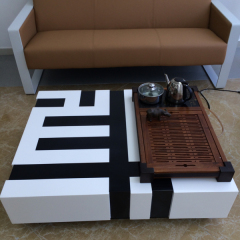 Living Room Furniture Corian Solid Surface Coffee Table for Sale