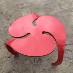 Red Color Rest Table Custom Size Coffee Tables for Home