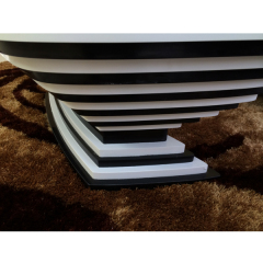 Durable Stone Coffee Table Set Luxury Modern Designs with Sofa