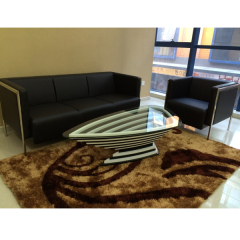 Durable Stone Coffee Table Set Luxury Modern Designs with Sofa