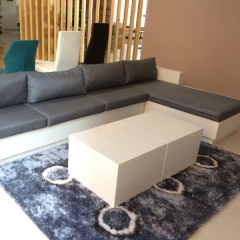 Solid Surface Office Coffee Table Standard Size Concrete Coffee Tables