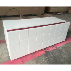 TV Tea Table Furniture White Corian Living Room Center Table