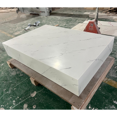 Carrara Quarzt Stone TV Showcase and Coffee Table Standard Size