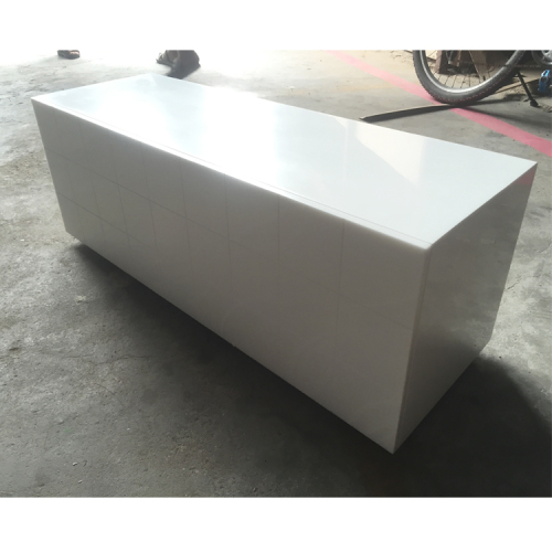 TV Tea Table Furniture White Corian Living Room Center Table