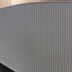 The Netherlands Design Reception Counter LED Front Desk Office Building