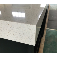 Quartz Stone Counter Top Black Wood Smoothie Kitchen Bar Counter