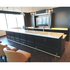 OEM Order Kitchen Bar Counter Furniture Marble Stone Cocktail Station