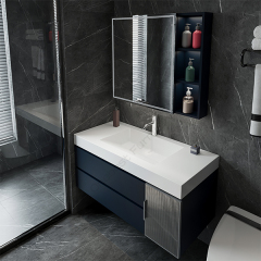 Home Decoration Faux Stone Toilet and Sink Combined Bathroom