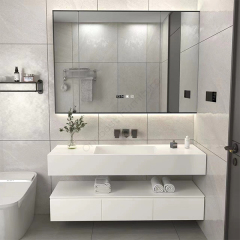 Shop Mall Washing Basin White Bathroom Sink Organizer