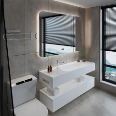 Home Furniture Bathroom Vanities With Sink and Mirrors