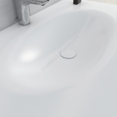 Wash Basin Sets China Rectangle Artificial Stone Basin Bathroom Sink