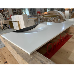 Custom Size Corian Public Bathroom Sink New Design Wash Basin