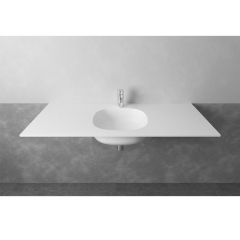Used Home and Hotel Sanitary Ware Bathroom Vanity with Ceramic Sink