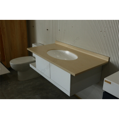 Mix Color Plywood Vanity Cabinet Bathroom Vanity and Sink
