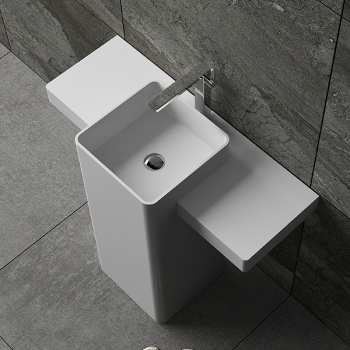 Stand Design Sanitary Ware Single Handle Hand Wash Basin Faucet