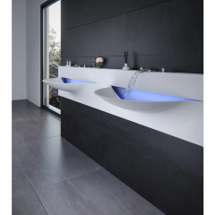 Washing Basins Oval Shape Vanity Sink Taps Bathroom Basin Mixer