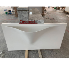Free Mould and Sample Concrete Molds for Bathroom Sink Natural Stone Wash Basin