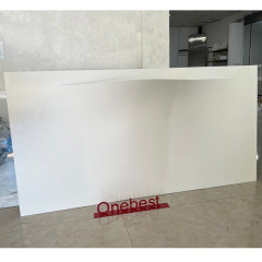 Matte White Home Furniture Wash Basin Corian Hotel Bathroom Sink