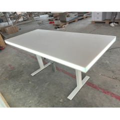 Home Office Desk Modern Luxury Led Adjustable Office Table