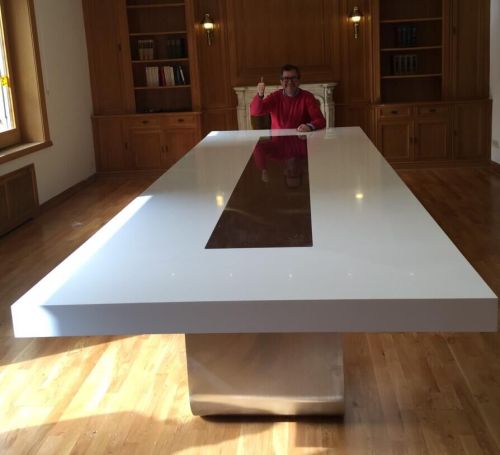 Italy Exported 14 Person Conference Table 12 Feet Long Meeting Tables