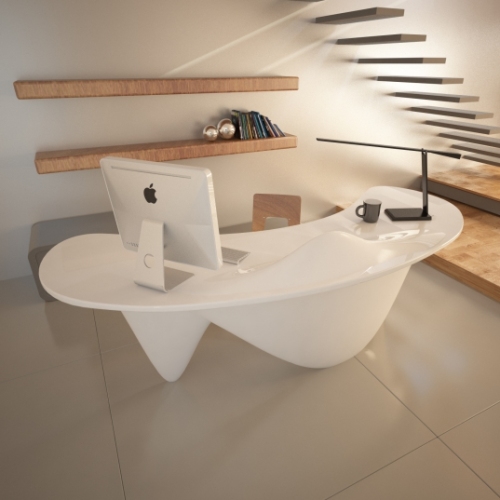 Executive Ceo Manager Desk Modern Office Boss Desk Home Furniture
