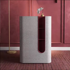 Seattle Design Reception Desk Dimension One Person Modern Service Counter