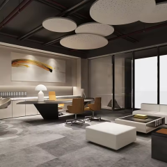Russia Royal Design Modern Style Computer Desk Boss Desk Office Desk