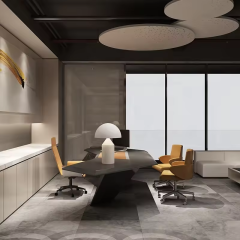 Russia Royal Design Modern Style Computer Desk Boss Desk Office Desk