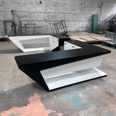 Iceland Design Executive Office Desk L Shape Game Office Table