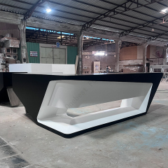 Iceland Design Executive Office Desk L Shape Game Office Table