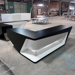 Iceland Design Executive Office Desk L Shape Game Office Table