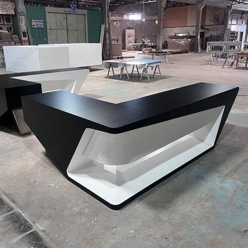 Iceland Design Executive Office Desk L Shape Game Office Table