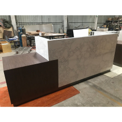 Gym Marble Reception Desk HPL Reception Desk for Hotel