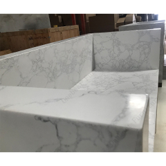 Gym Marble Reception Desk HPL Reception Desk for Hotel