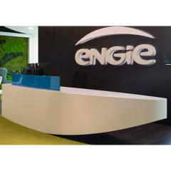 Reception Desk Beauty Salon Modern Front Counters in Switzerland