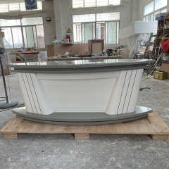 Washington Security Podium Reception Counter Customized TV Desk