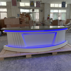 Washington Security Podium Reception Counter Customized TV Desk
