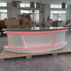 Washington Security Podium Reception Counter Customized TV Desk
