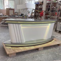 Washington Security Podium Reception Counter Customized TV Desk