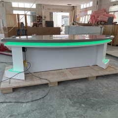 Washington Security Podium Reception Counter Customized TV Desk