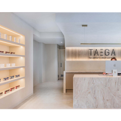 Apple Store Corian Solid Surface Standing Reception Desk Project
