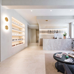 Apple Store Corian Solid Surface Standing Reception Desk Project