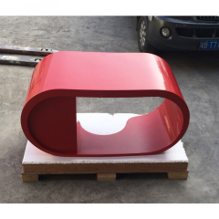 Mini Size Small Home Bedroom Office Desk Table Design China Red Color
