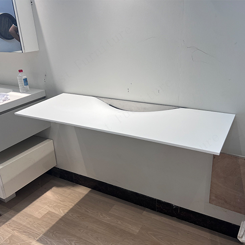 Custom Size Corian Public Bathroom Sink New Design Wash Basin