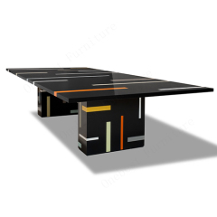 Unique Rectangle Negotiate Training Office Conference Table