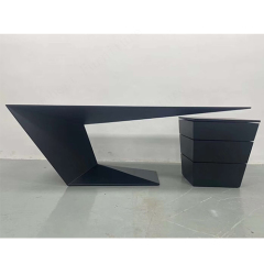 Himacs Solid Surface Executive Office Desk with Under Drawers