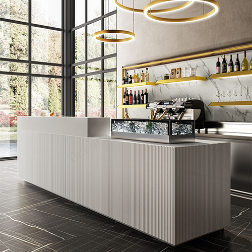 Onebest Commercial Sophisticated Pastries Ice-cream Bar Counter